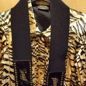 Ladies cheetah print COOGI dress
